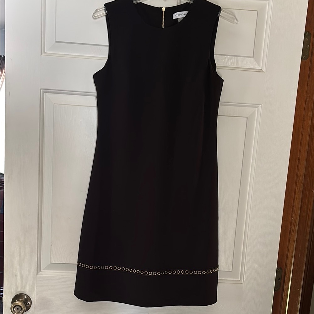Elegant Black Sleeveless Dress